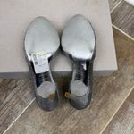 Adrianna Papell Heels Women 6.5M Silver-tone D’Orsay Stiletto Peep-toe Photo 6