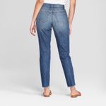 Universal Threads UNIVERSAL THREAD High Waisted Raw Hem Mom Jean 25 Photo 2