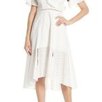 Finders Keepers RTR Sundays Dress White Embroidered Eyelet Cotton US XS Photo 0