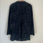 Eileen Fisher Lady Jacket Cardigan Collarless Long Blazer Sz Medium Photo 4