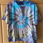 VICI ASHBURY COTTON TIE DYE RELAXED TEE Photo 1