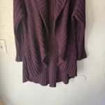 Apt. 9  Y2k Sweater Petite XL Open Front Cardigan Waterfall Knit Whimsigoth Grunge Photo 2