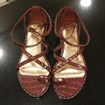 Ted Baker 💕 LONDON💕 Mathar Flat Studded Gladiator Sandal ~ Dark Brown 38.5 NWT Photo 9