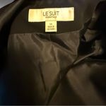 Le Suit  Essentials Black Skirt Set Photo 5