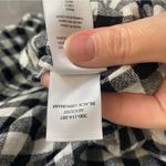 Rails Black & White Gingham Plaid Front Tie Cutout Sleeveless Mini Dress Small Photo 9