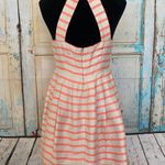 Banana Republic Fit & Flare Striped Sleeveless Dress Sz 6 Photo 2
