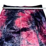 Velvet Tie Dye Skater Skirt Pink Purple Blue Flared A Photo 3