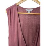 Athleta Breezy Wrap Sleeveless Tank Mauve Tawny Rose Women's Large Photo 3