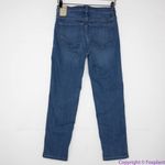 Madewell NEW Mid-Rise Stovepipe Jeans in Leman Wash TENCEL, 26 Photo 6