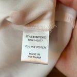 Haute Monde White Ruffle Button Down Shirt Size M NWT Photo 4