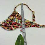 Farm Rio ‎ Banana Vichy Swim Bikini Top Womens Size XS Summer Vacation NEW Photo 9