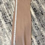 Olive & Oak  By Anthropologie Brown Sleeveless Ribbed Midi Dress Size XS Photo 7