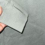 We The Free Thermal Crewneck Thumbhole Top Shirt Jersey Sage Green Size Medium N Photo 3