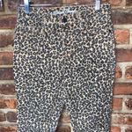 Universal Threads Universal Thread Brown Leopard Animal Print Denim Skinny Jeans Women's Size 2/26 Photo 1