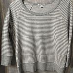 James Perse  Striped Cotton 3/4 Length Sleeve Size UK 3 fits a small to medium US Photo 0