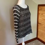 Maru Black White Striped Long Sleeve Top Small Photo 1