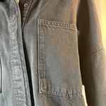 ZARA  Black Denim Jacket Photo 2
