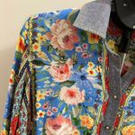 NWOT John Mark Floral Embroidered Long Roll Photo 6