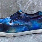 Vans Galaxy print blue purple black low top shoes 8.5 Photo 0