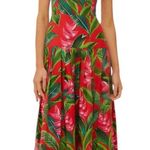 Farm Rio Red Dream Garden Maxi Dress Photo 0