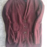 Forever 21 maroon cardigan  Photo 0
