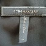 Bcbg MaxAzria Eren Black Ladder/Lattice Side Sleeveless Shift Dress Size 4 Photo 6