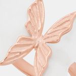 Christian Dior Dior Herbarium Ring Pink-Finish Metal and White Frosted Transparent Resin Photo 3