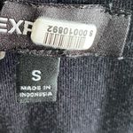 EXPRESS Women Cami Lace Side Ruched Black Bodycon MIDI Dress Y2K Small Photo 11