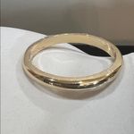 Piper  K | Bangle Set (3) ~ Gold & Marbled Navy and Sky Blue Photo 6