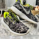 Nike Roshe Run Leopard Print Athletic Shoe Cool Grey/Wolf Grey•Volt•Black Photo 8