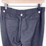 Tory Burch Corrina Heather Dark Gray 100% Wool Trousers Size 6 Style 23061221 Photo 3