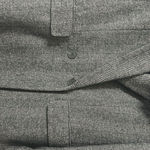 ZARA  Black/Gray Removable Faux Fur Collar Blazer/Jacket(Size Medium) Photo 7