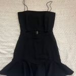 White Fox Boutique Cutout Ruffle Mini Dress Photo 1