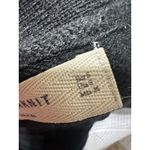 ZARAKNIT Zara Black Alpaca Wool Blend Oversized Poncho Sweater Shawl Collar S Photo 6