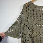 Chico's  Top Women XL Garden Lace Art-to-Wear Romantic Bohemian Pullover Sweater Photo 2
