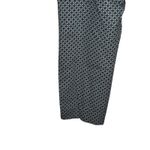 Talbots  Women's Pants Curvy Straight Leg‎ Crop Stretch Geometric Print Gray 14 Photo 7