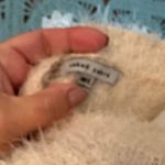 Naked Zebra cream eyelash oversized sweater Photo 3