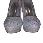 Valenti Franco  Honey 3 Platform Pumps Stiletto High Heel Bling Sparkle Diamond  Photo 2