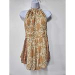 Free People  Run Free Ruched Romper Size L. B-5 Photo 5