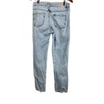 ZARA  Super Ripped Baggy Distressed‎ Light Washed Jeans Size 6 Photo 5