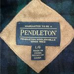 Pendleton Fleece Sherpa Full Zip Navy Blue Jacket Women's Size Large Photo 6