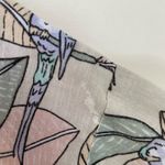 Vintage Tropical Floral Bird Print Button Up Shirt Collared ~ Women’s Size XXL Photo 10