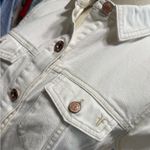 Frye  White Denim Long Sleeve
Button Front Mini Shirtdress Pockets Photo 5