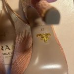 Prada Milano sequence palillette open toe sling back platform high heel Photo 12