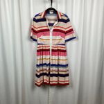 Kate Spade  New York Spice Things Up Berber Stripe Shirt Dress Sz.4 Photo 3