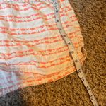 Aerie  White & Coral Striped Shorts XXLTG Extra‎ Extra Large Lounge Casual Photo 4