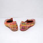 NEW Michele Lopriore Elyse Pointy Loafer Multicolor Orange Melange Flat Shoes 8 Photo 2