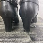 Bandolino  Black Higbee Ankle Strappy Heel Zip Close Bootie Boots Shoes 8 Photo 1