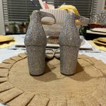 Elegant Silver Rhinestone Women's Heels Sz 8 Photo 6