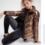 Athleta  Elation Ultra High-Rise Velvet Tight/Legging Black Velour Casual Size L Photo 2